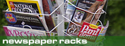 newspaper racks